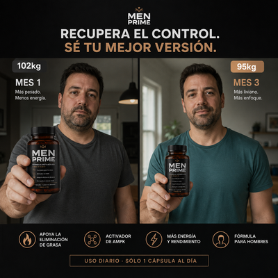MEN PRIME® – Vuelve a sentirte firme, liviano y en control