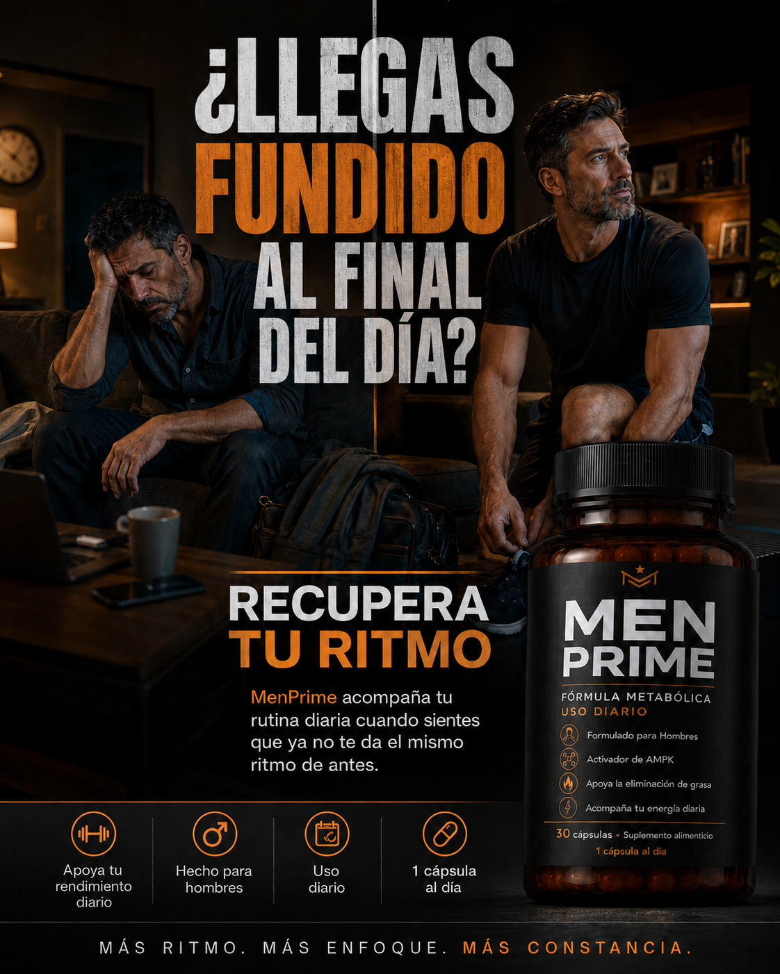 Con el paso del tiempo, tu metabolismo deja de responder igual