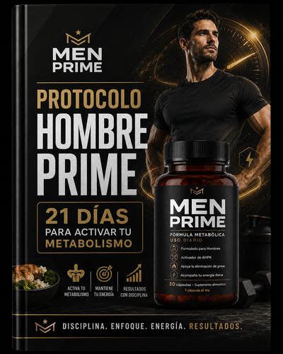 Protocolo Hombre Prime: 21 días para activar tu metabolismo